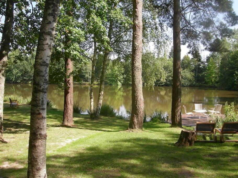 Paradis Perdu En Sologne Avec Plage Privee Villeny ภายนอก รูปภาพ