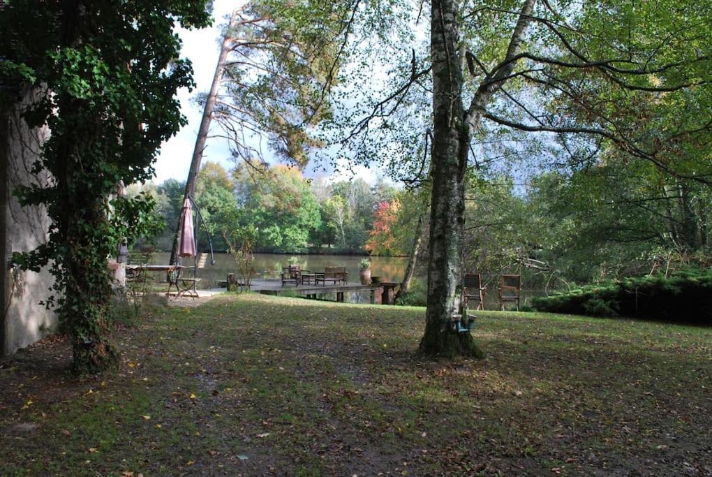 Paradis Perdu En Sologne Avec Plage Privee Villeny ภายนอก รูปภาพ
