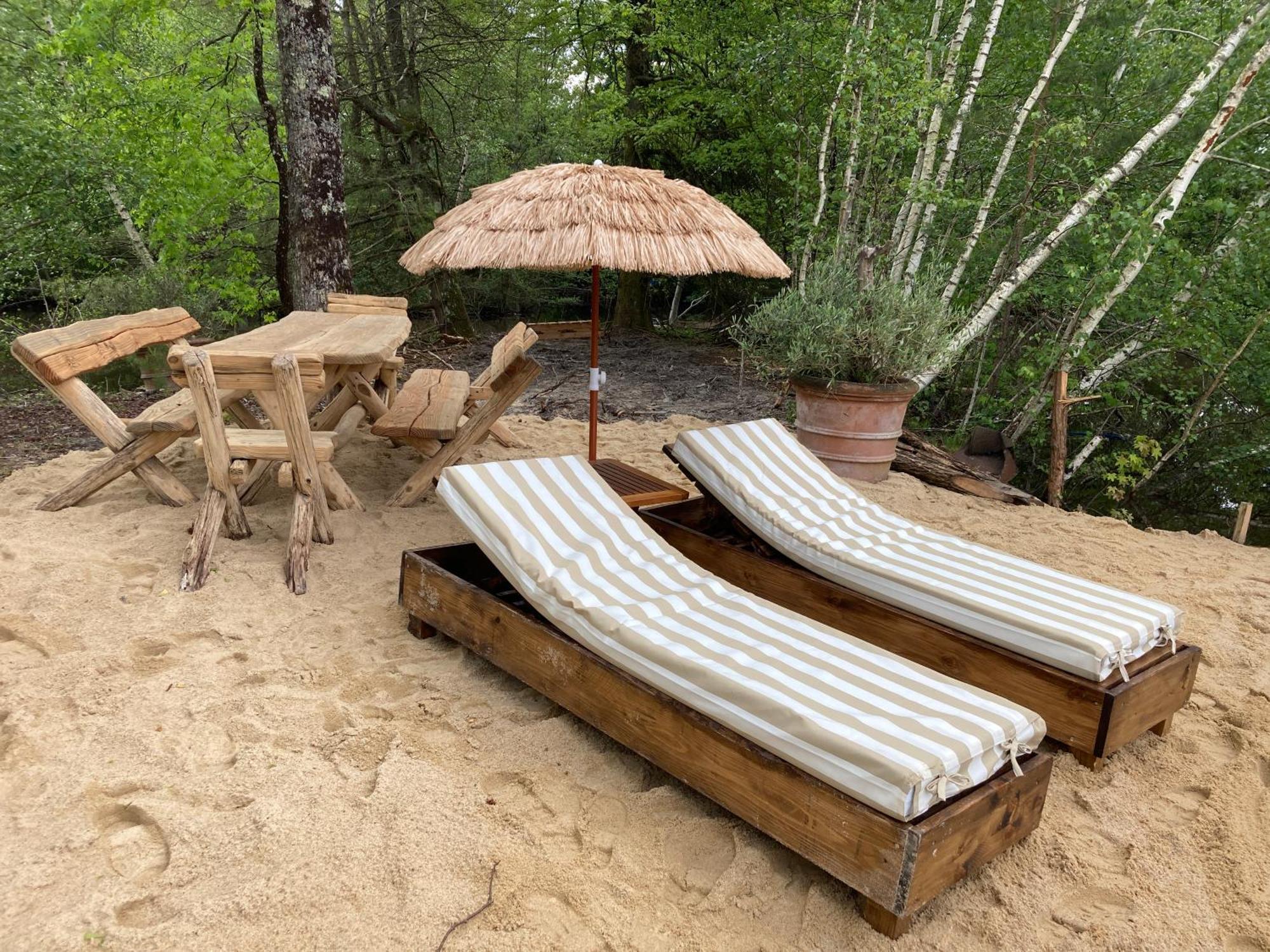 Paradis Perdu En Sologne Avec Plage Privee Villeny ภายนอก รูปภาพ