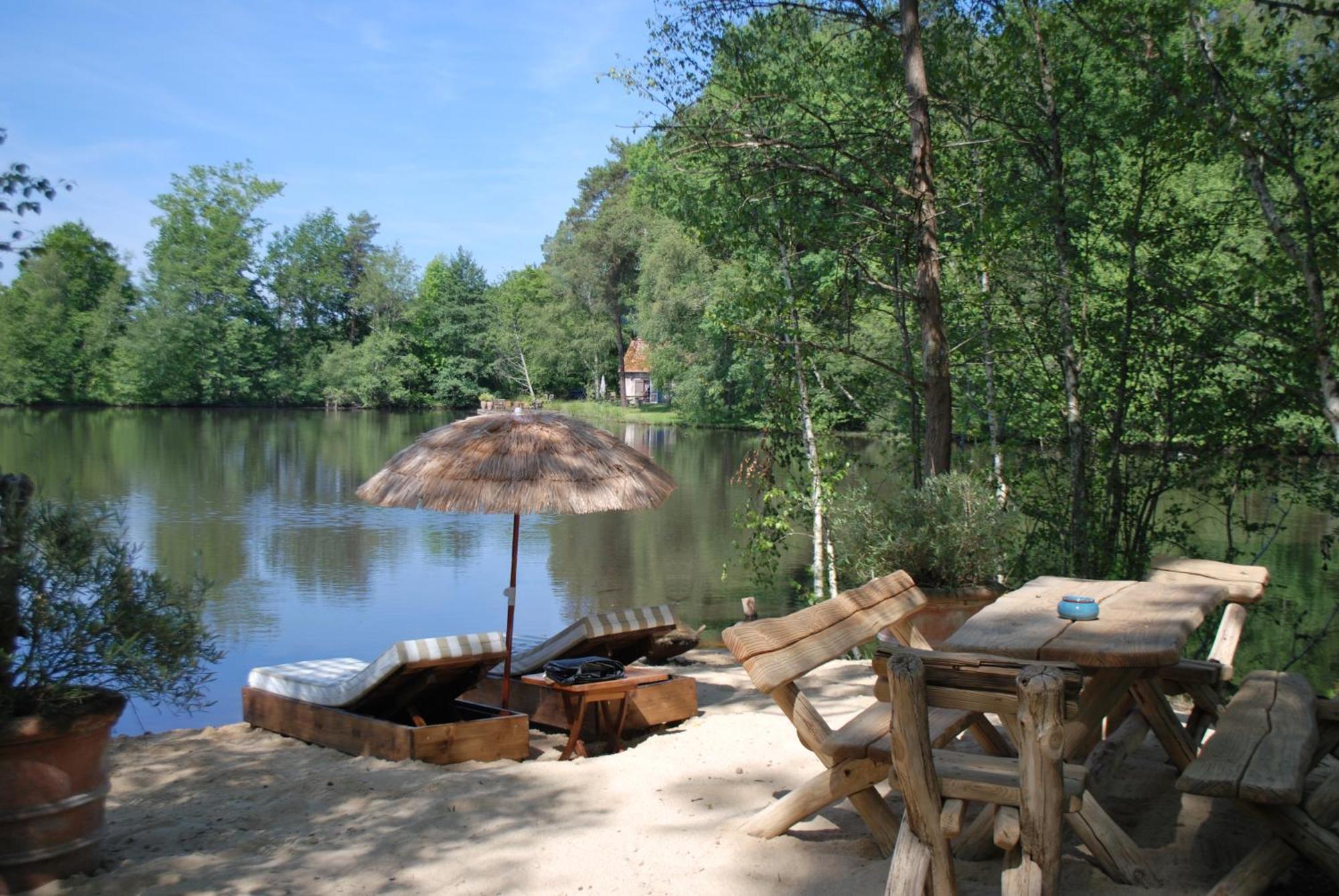 Paradis Perdu En Sologne Avec Plage Privee Villeny ภายนอก รูปภาพ